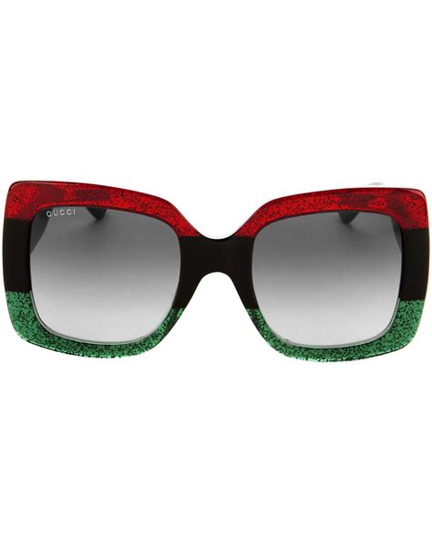 gucci glitter glasses